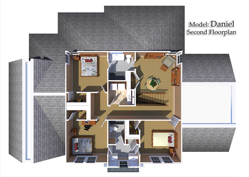 Review The Daniel First Floor Master Suite Floorplans